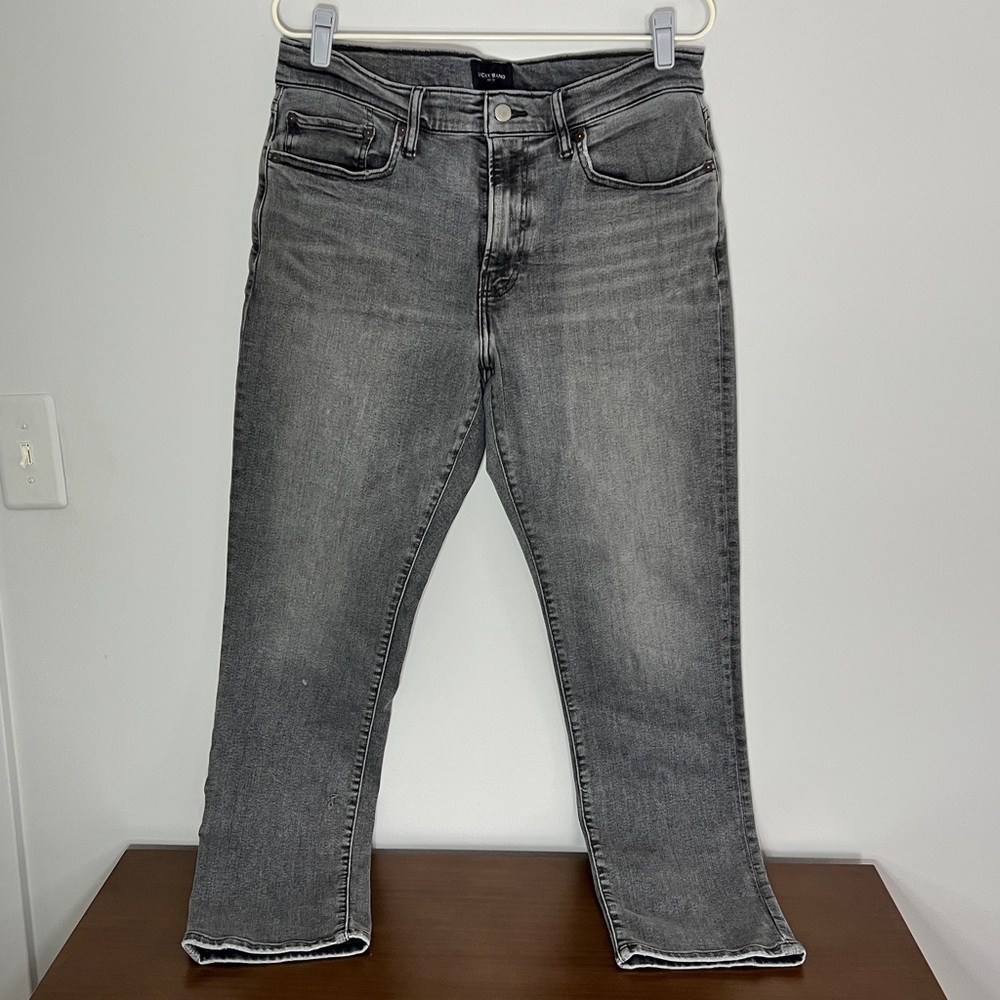Lucky Brand 410 Athletic Straight Jeans – Gray Wash – Men’s 33x32
